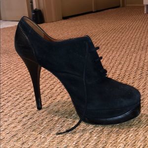 Pour la Victoire lace up  platform bootie